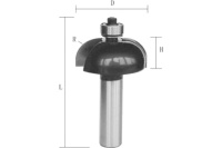 Фреза кромочная калевочная АТАКА ф. 22,2мм. д. хв. Арт. 561222