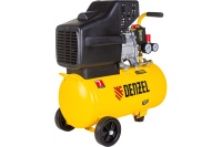 Компрессор воздушный Denzel прям. привод DC1500/24, 1,5 кВт, 24 литра, 220 л/мин Арт. 58160