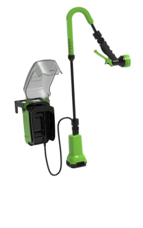 Насос для бочек аккумуляторный GREENWORKS G24SWP 100Вт 30л/мин Арт. 3401007