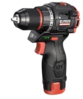 Дрель-шуруповерт акк ELITECH HD CD 12L2 12V*2.0Ач Li-ion, 40Нм Арт. CD 12L2 (E2201.038.01)