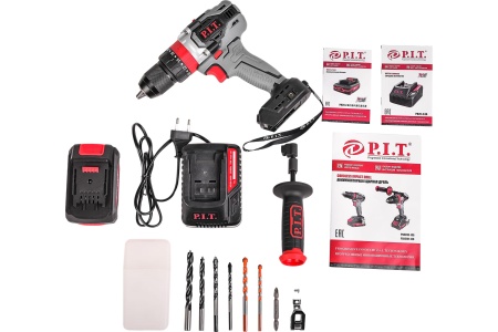 Дрель аккумуляторная ударная бесщеточная PIT PSB20H-13B/1 20V*2Ah  Арт. PSB20H-13B/1