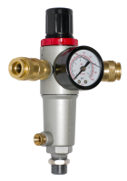 Фильтр с регулятором давления FUBAG FR-003 с манометром_наружная резьба_0-12бар_3/8 Арт. 190003