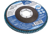 Круг лепестковый Vertextools 125 мм, р80 циркониевый Арт. 13125-80