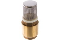 Клапан обратный латунный G1" Elitech с сеткой Арт. 1005.000700
