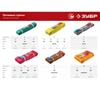 Строп текстильный петлевой 2 т 3 м ЗУБР ТП-2/3 Арт. 43552-2-3