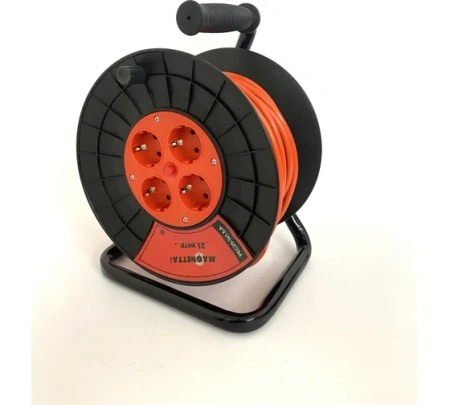 Удлинитель на катушке MAGNETTA 1,5мм 25м Арт. PEC25-3X1.5-A