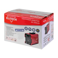 Инвертор Elitech ИС 230LCD 20-220А 7,9кВт 1,6-6мм 140-250В Арт. ИС 230LCD
