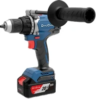 Дрель акк уд DongCheng DCJZ06-13(TYPE EM) 20V*4Ah 120Нм 2 акк ЗУ кейс Арт. DCJZ06-13(TYPE EM)