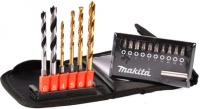 Набор насадок и сверл в тканевом чехле 17 шт Makita D-31762