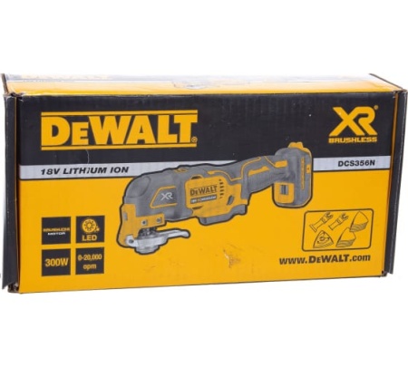 Мультитул акк. DeWALT DCS356N 18V Li-Ion бесщет дв, без ЗУ и АКК Арт. DCS356N-XJ