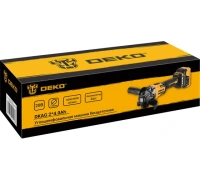 УШМ акк DEKO 20V DKAG, 20В, 2*4.0Ач 125мм бесщет. Арт. 063-2153