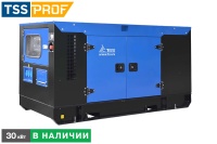 Дизельный генератор ТСС АД-30С-Т400-1РКМ7 в шумозащитном кожухе