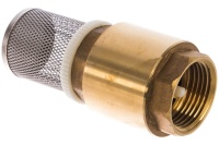 Клапан обратный латунный G1" Elitech с сеткой Арт. 1005.000700