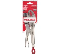 Зажим TORQUE LOCK MILWAUKEE с изогнутыми губками MAXBITE™ 170мм (7") GEN II
