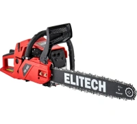 Бензопила Elitech ДМ ПБ 452 2.7л.с.18" 45см 0.325" 1.5мм 66зв Арт. ПБ 452 (E1611.013.00)