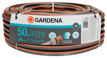 Шланг полив. Gardena Flex 3/4" 50м 25бар армир. ПВХ Арт. 18055-20.000.00