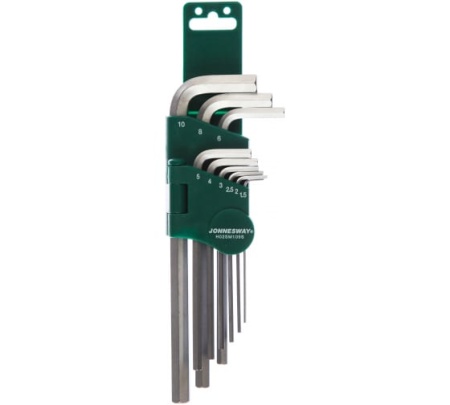 Набор ключей шестигр. 9шт 1.5-10мм Jonnesway H02SM109S Арт. 47092