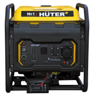 Инверторный генератор Huter DN12500iXA (электростартер)