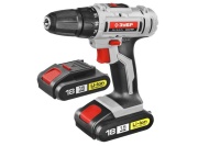 Дрель-шуруповерт акк ЗУБР ДА-18-2-Ли КНМ1 18V*1.5Ah Li-Ion 32Нм БЗП 2 акк. ЗУ кейс Арт. ДА-18-2-Ли КНМ1