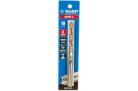 Сверло по металлу ЗУБР Проф-В Р6М5; класс А 10.0х133мм Арт. 29625-10