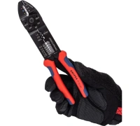 Пресс-клещи KNIPEX 3 гнезда 0.5-6.0 мм2 Арт. KN-9722240