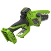 24В Цепная мини пила аккумуляторная Greenworks CS2410A,10см, бесщёточная, c 1хАКБ 2Ач и ЗУ