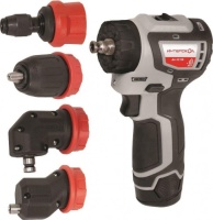 Дрель-шуруповерт акк Интерскол ДА-10/12В 36 КомбиМАКС 12V*2Ah Li-Ion 36Нм бесщ. сумка + 4 насадки Арт. 687.2.2.78