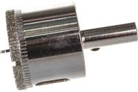 Коронка по стеклу и керамике 35х55 мм с центрирующим сверлом Vertextools Арт. 336-35-55