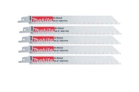 Полотно сабел. по мет. Makita P-04949 200х24х1.1мм 5шт/упак. Арт. P-04949