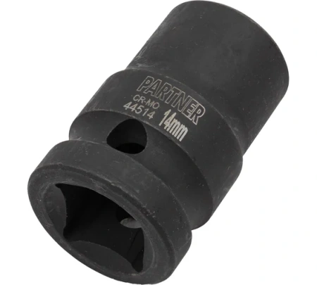 Головка 6 гран. 14мм 1/2"DR ударная Partner PA-44514 Арт. 13039