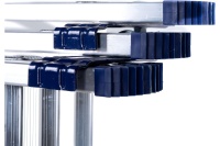 Лестница трехсекционная алюм. 3х11 311/504/703см Алюмет Арт. 5311 АЛЮМЕТ