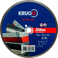 Диск алм KRUGO MASTER 350*32мм ультратонкий сплошной Арт. 81083500283