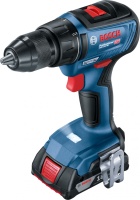 Дрель-шуруповерт акк Bosch GSR 18V-50 18V*2Ah Li-Ion 50Нм бесщет дв. 2 АКБ и ЗУ Арт. 06019H5020