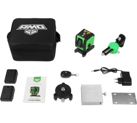Нивелир лазерный AMO LN 360 GREEN Арт. 851674