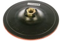 Тарелка опорная Vertextools 150мм М14 мягкая на липучке Арт. 0079