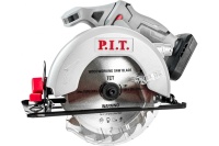 Пила дисковая акк PIT PKS20H-165A 20V Li-Ion 165мм SOLO без АКБ и ЗУ Арт. PKS20H-165A