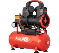 Компрессор Aurora PASSAT-8 BLACK 8л, 170л/мин, 0,9кВт без масл. Арт. 35008