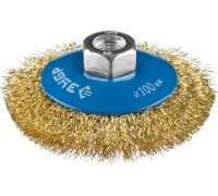 Щетка коническая для УШМ витая 100мм, М14 ЗУБР Арт. 35267-100_z02