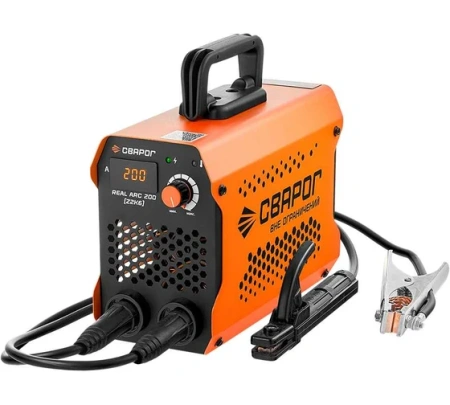 Инвертор СВАРОГ ARC 200 REAL (Z2K6) 20-200А 5.32кВт 1.6-4мм 220В Арт. Z2K6