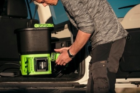 Мойка аккумуляторная GREENWORKS GDC40 40V 300л/час 70 бар, без акб и ЗУ Арт. 5104507