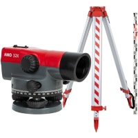 Нивелир лазерный AMO 32Х + рейка AMO S5 + штатив S6-N 2мм/м Арт. 852664