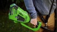 Триммер Greenworks GD40BC, 40v, 40 см, без АКБ и ЗУ (аккумуляторный, нож)