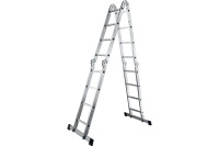 Лестница-трансформер алюм. 4х4 122/233/466см Алюмет Арт. TL4044