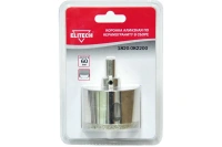 Коронка алмазная трубчатая ELITECH 60мм по керамограниту Арт. 1820.082200