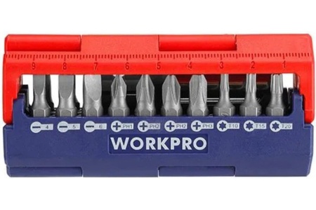 Набор бит WORKPRO Metric 13шт. Арт. WP221062