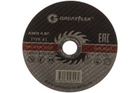 Диск отрезной по металлу Greatflex 150х1.8х22.2мм 50шт/уп Арт. 50-41-007