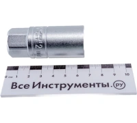 Головка 21мм 1/2" свечная S17H4121 Jonnesway 6 гран. Арт. 47271