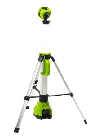Фонарь мачта освещения акк GREENWORKS GPT-STL 24V, 2200 лм, 4 реж. без АКБ и ЗУ Арт. 3401107