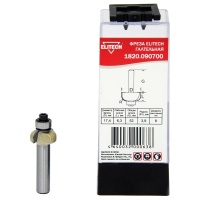 Фреза галтельная хв-8мм ф17.42мм рад.3.96/6.35мм шарикоподш.Elitech Арт. 1820.090700