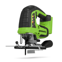 Лобзик акк. GREENWORKS GD24JS 24V Li-Ion дер 100мм ход 26мм без акк. и ЗУ Арт. 3601407